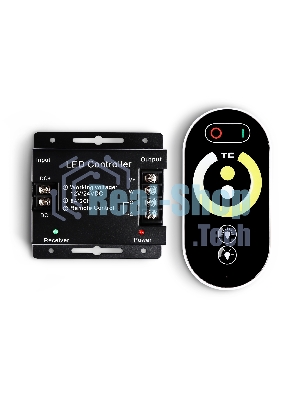 Контроллер GS11151 CCT 16A 12V 192W/ 24V 384W (ПДУ Радио 2.4G AAA)