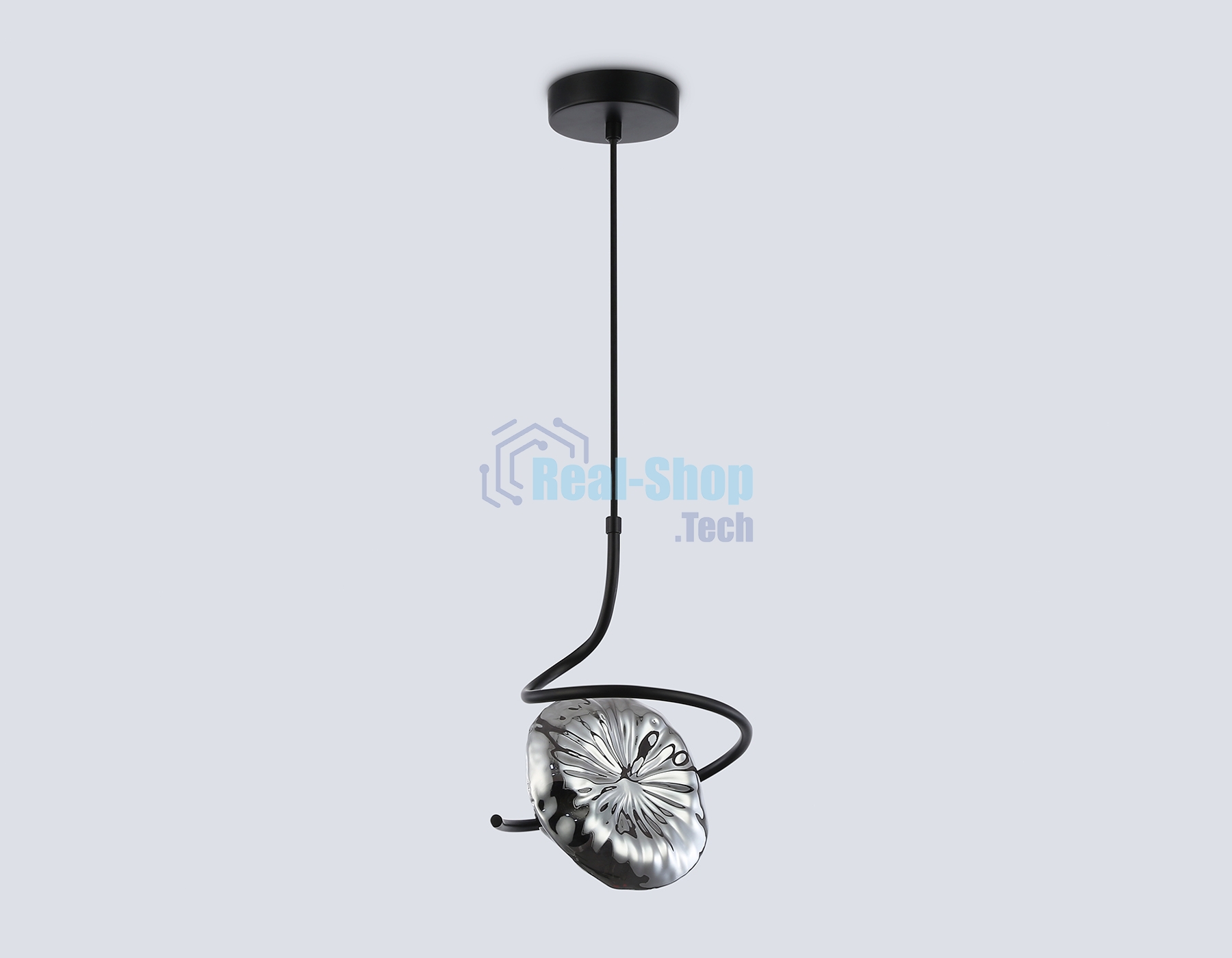 Светильник Ambrella light LH15001 BK/SM черный/дымчатый G9 max 40W D190*1400