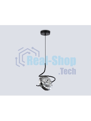Светильник Ambrella light LH15001 BK/SM черный/дымчатый G9 max 40W D190*1400