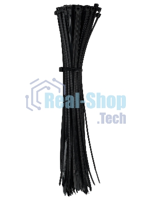 Хомут кабельный 4.8х300 нейл. черный (уп. 100 шт) IEK UHH32-D048-300-100