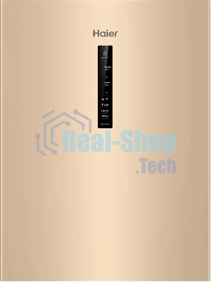 Холодильник Haier CEF536CGG золотистый двухкамерный 240/105 л морозилка снизу, No Frost