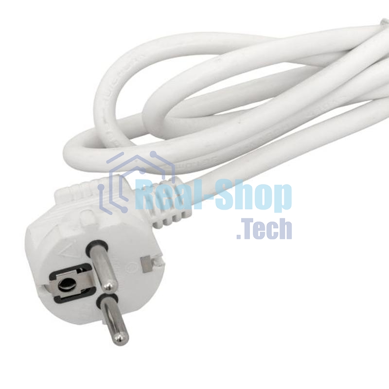 Удлинитель EKF UBA-LUX-515-TC 5х1.5 м IP20 2USB 2.4А+2type-C LUX 1.5 кв.мм
