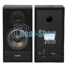 Акустическая система Sven SPS-702 2.0 черный 40Вт