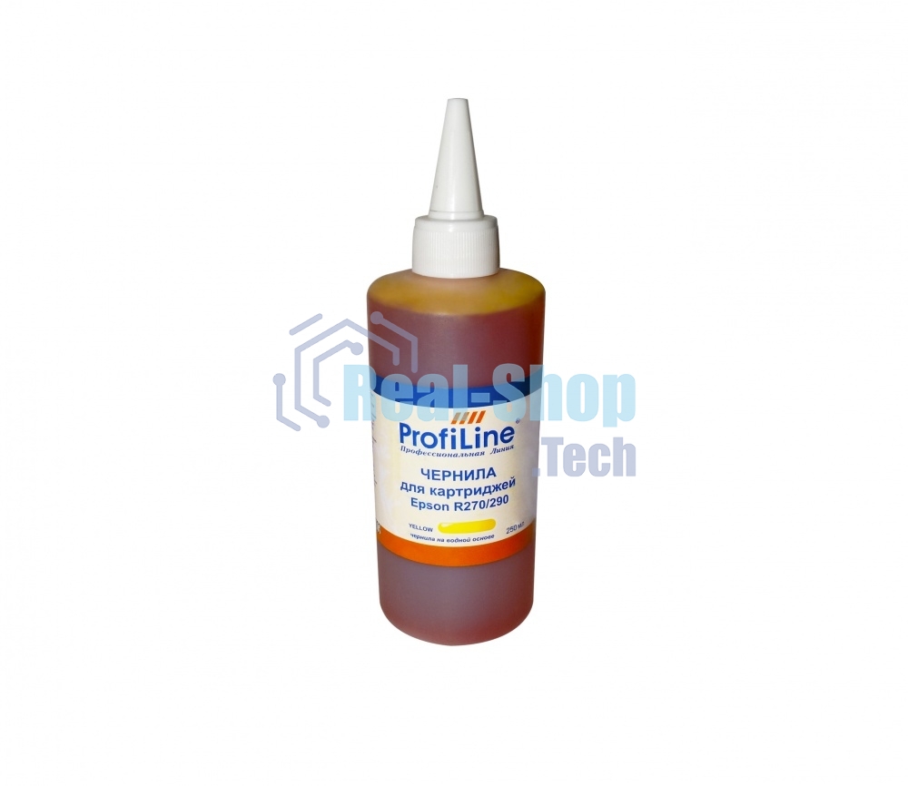 Чернила для принтеров Epson Stylus R270/R290/R390/T50/P50 Yellow 250 мл водн ProfiLine