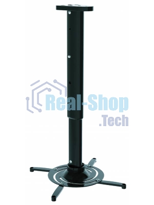 Кронштейн для проектора Cactus CS-VM-PR05L-BK черный макс.10кг настенный и потолочный поворот и наклон