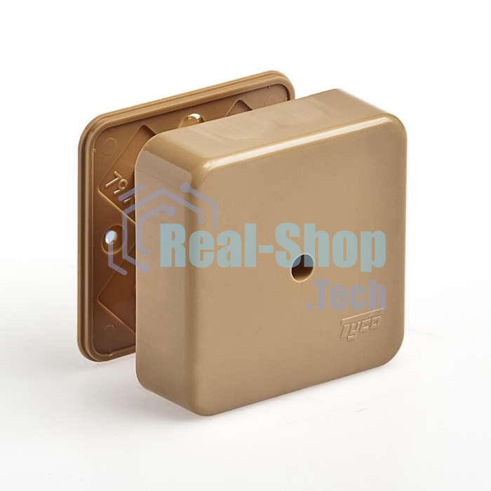 Коробка универсальная для кабель-каналов 80х80х25 кор. IP40 Рувинил 65005К