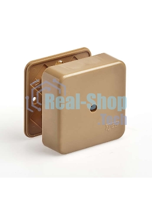 Коробка универсальная для кабель-каналов 80х80х25 кор. IP40 Рувинил 65005К