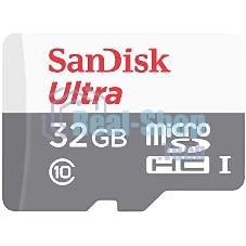 Флеш карта microSD 32Gb SanDisk microSDHC Class 10 Ultra UHS-I 100MB/s