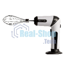 Миксер аккумуляторный Galaxy Line GL 2227, белый, ручной, 20 Вт, 2 скорости