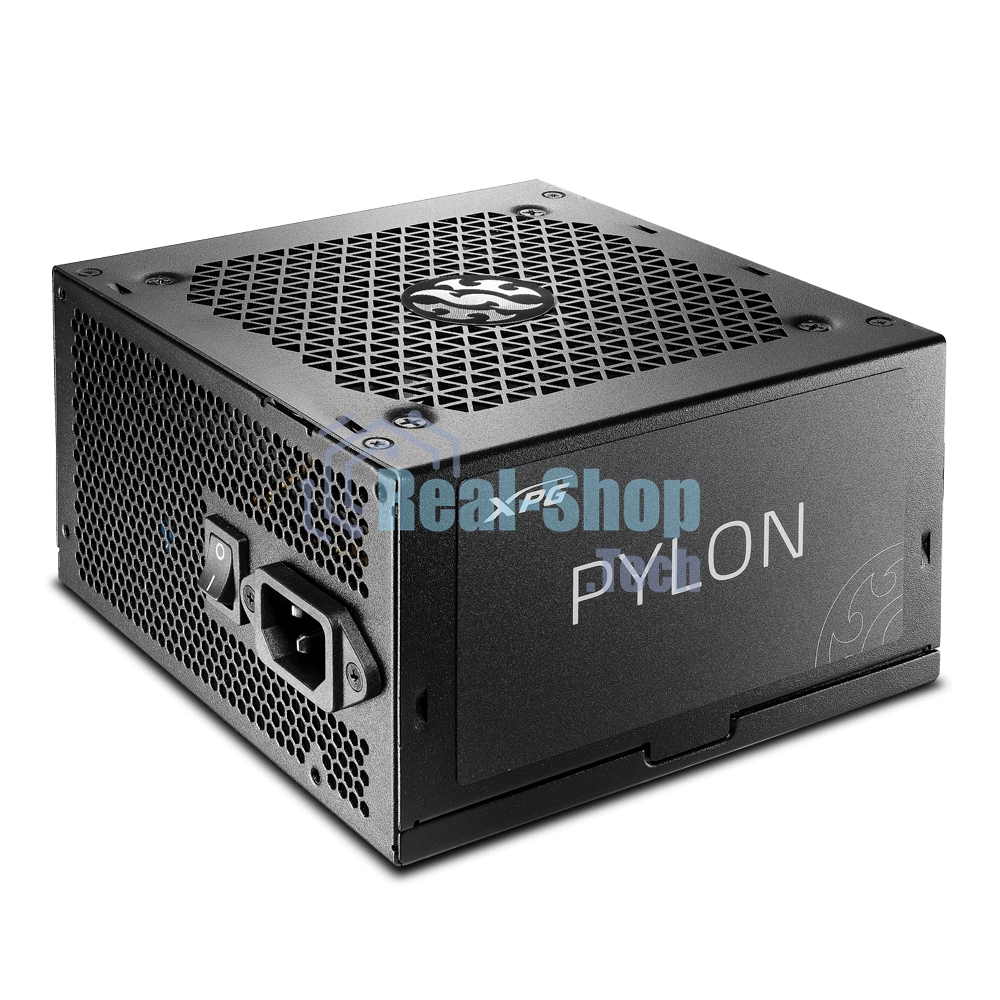 Блок питания XPG PYLON650B-BLACKCOLOR, 650 Вт, 80 PLUS Bronze, 120мм, черный