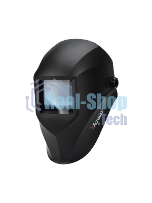 Маска сварщика Kranz с черным минеральным стеклом DIN 9