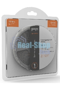 Лента светодиодная Basic Gauss 12V 10W/m 700lm/m 3000K IP65 LED 5m 1/100