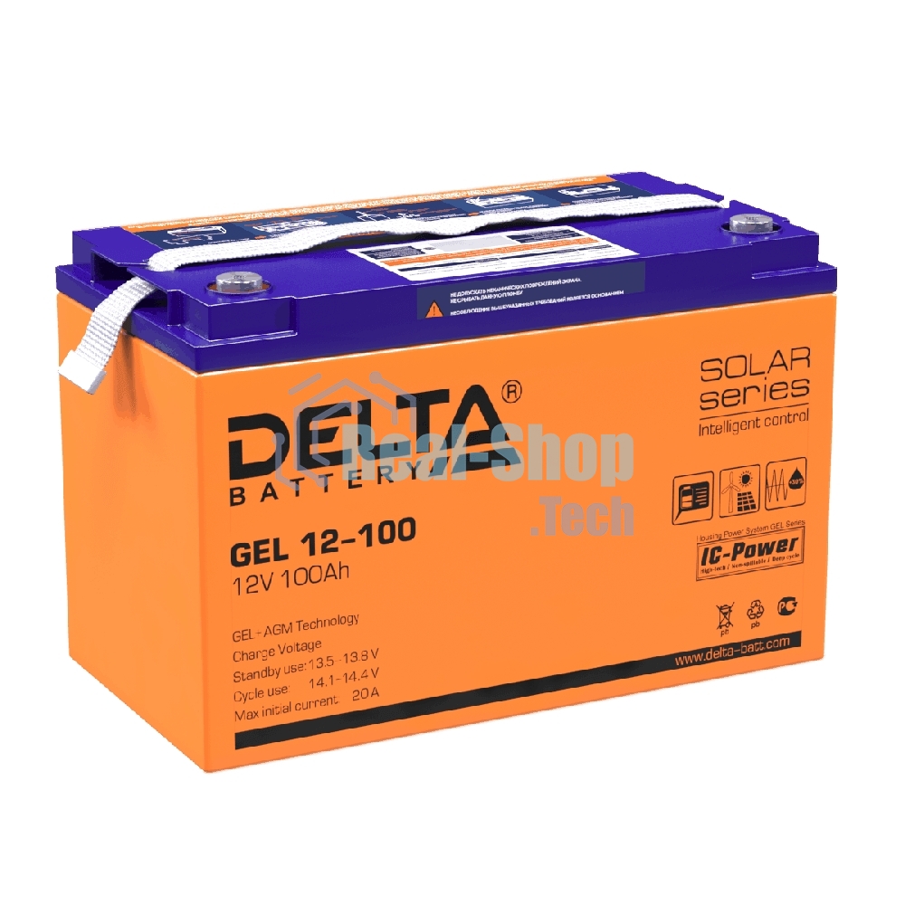 Батарея для ИБП Delta GEL 12-100 12В 100А·ч