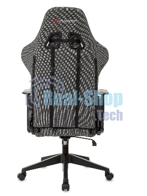 Кресло Zombie Neo 3C1 серый, экокожа, 120 кг, механизм качания