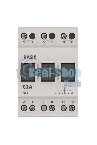 Переключатель трехпозиционный 3п 63А Basic EKF tps-3-63