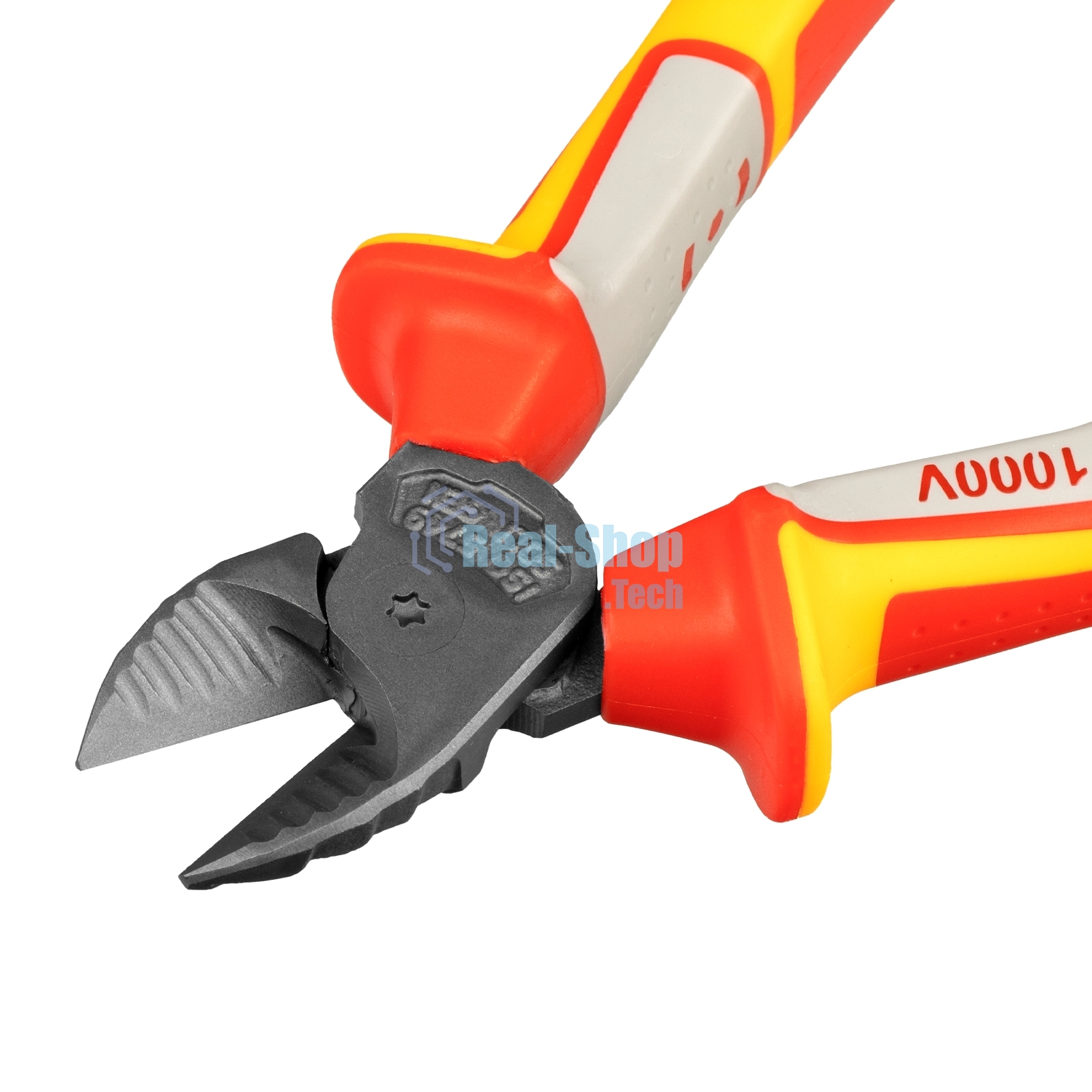 Бокорезы Gross 17582 диэлектрические рукоятки до 1000в трехкомпонентные рукоятки 180 мм