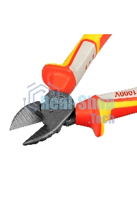 Бокорезы Gross 17582 диэлектрические рукоятки до 1000в трехкомпонентные рукоятки 180 мм