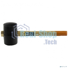 Киянка резиновая Sparta 910 г, черная резина, деревянная рукоятка