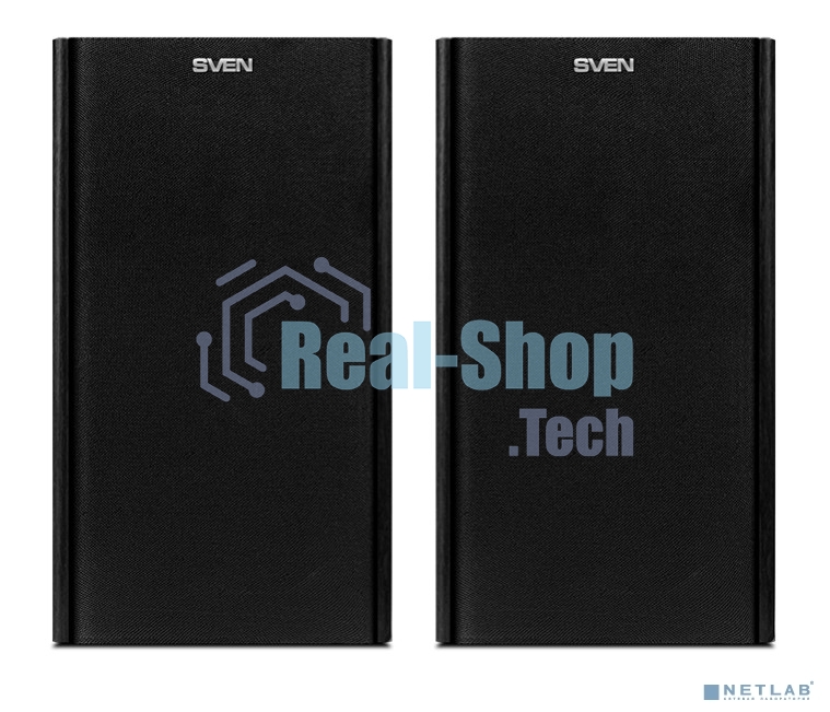 Акустическая система Sven SPS-614 2.0 (2x20W, Bluetooth, дерево, black)