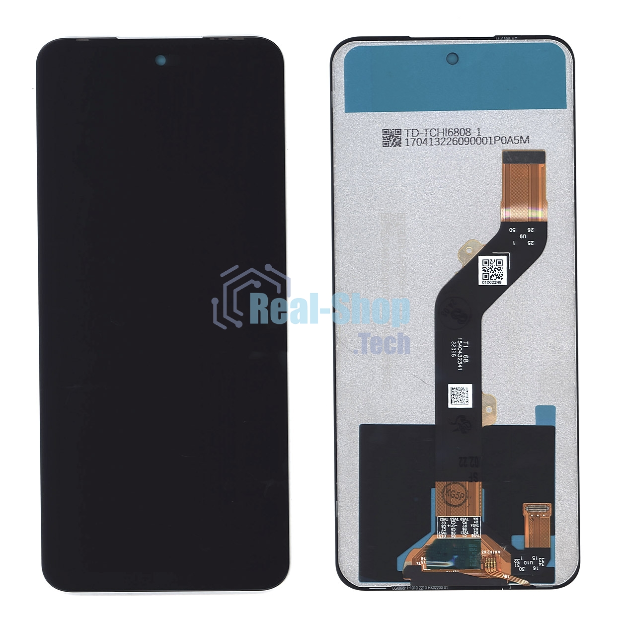 Дисплей для Tecno Pova Neo 3 (LH6n) в сборе с тачскрином черный