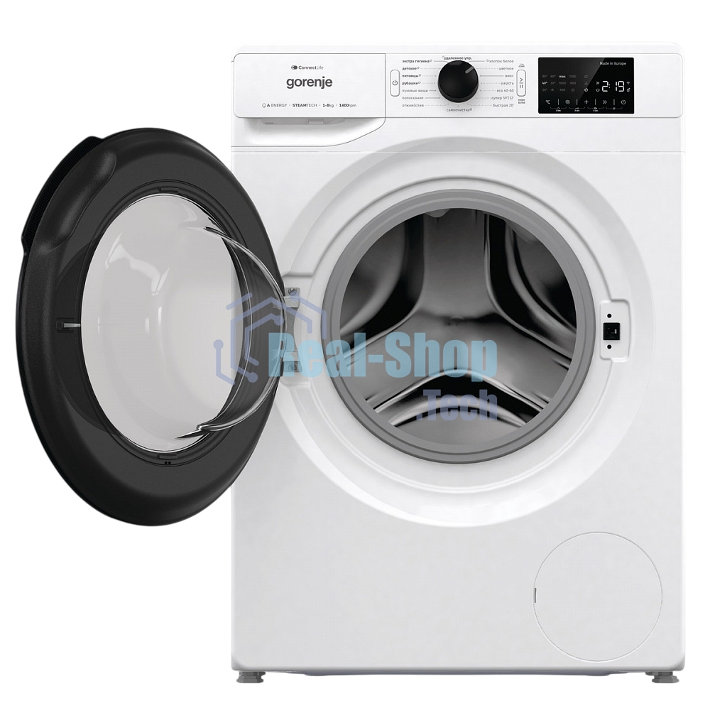 Стиральная машина Gorenje WGPNEI84A1SW белый загр.фронтальная макс.: 8кг 1400 об/мин класс: A+++