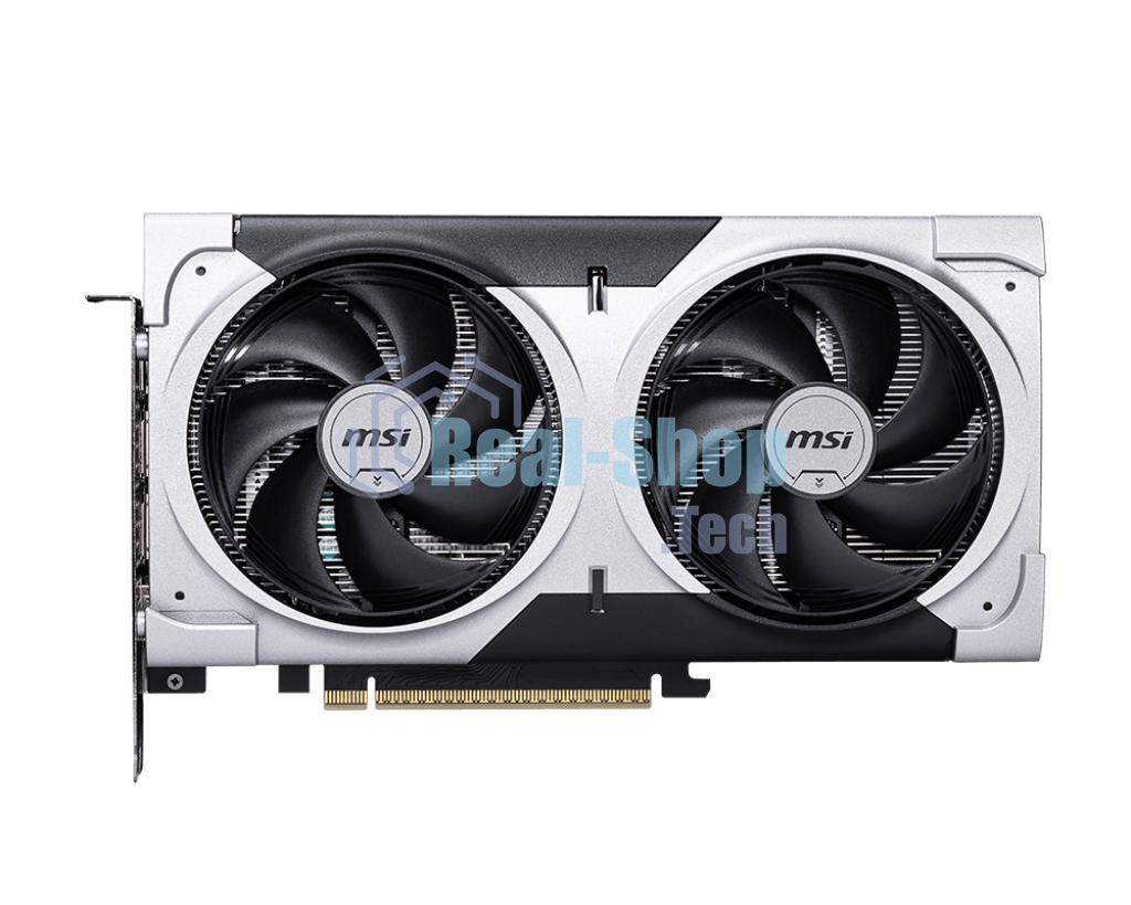 Видеокарта MSI RTX 5060 TI 8G VENTUS 2X PLUS, NVIDIA RTX 5060 Ti, 8 ГБ GDDR7, 128 бит, PCI-e 5.0, 1xHDMI, 3xDP, 2587 МГц