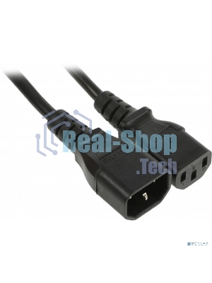 Шнур сетевой Rexant IEC 320 C13 – IEC 320 C14 3x1,0мм², 1,8 м