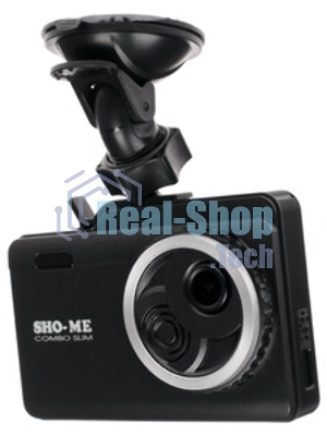 Видеорегистратор Sho-Me Combo Slim WiFi, 3840x2160, 3.5