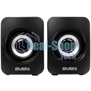 Колонка портативная SVEN PS-130 black (10 Вт, USB, Bluetooth, питание от USB/аккумулятора)