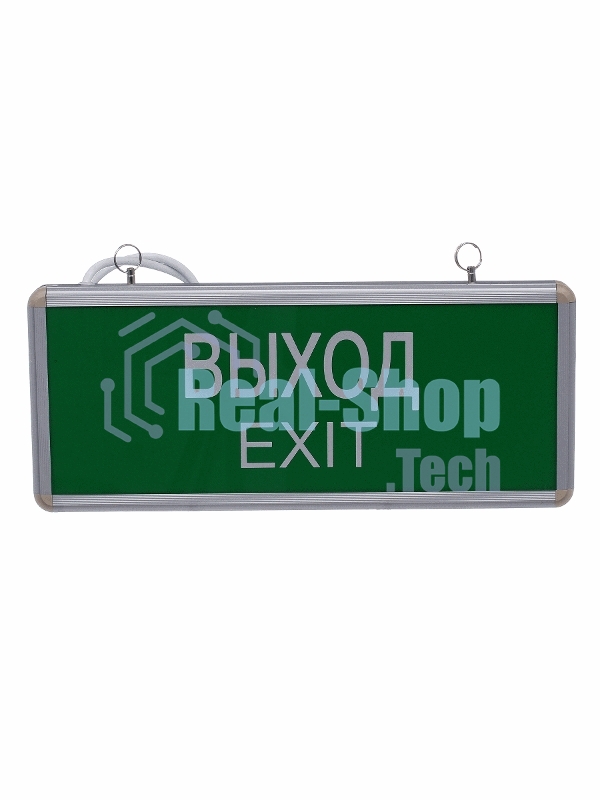 Светильник аварийный светодиодный ВЫХОД EXIT 3вт 1.5ч постоянный LED IP20 PEL 101-1 Jazzway