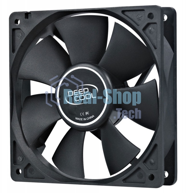 Вентилятор для корпуса DEEPCOOL XFAN 120 черный, 120 мм, 1300 об/мин, 23.7 дБ, 3 pin
