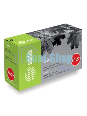 Картридж лазерный Cactus CS-EP27S черный (2500 стр.) для Canon LBP3200/MF3220/3110/3200/5600