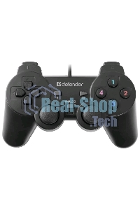 Геймпад Defender Omega USB, Проводной геймпад, 12 кнопок, 2 стика