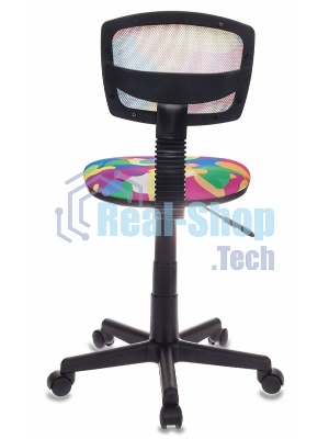 Кресло детское Бюрократ CH-299/ABSTRACT спинка сетка мультиколор сиденье мультиколор абстракция
