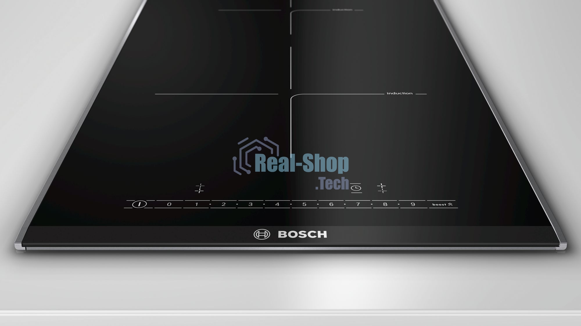 Индукционная варочная поверхность Bosch PIB375FB1E, 2 конфорки, стеклокерамика, 3700 Вт
