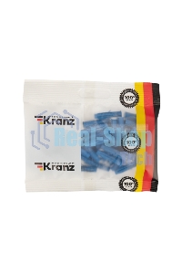 Дюбель распорный Kranz 6х30, синий, пакет (50 шт./уп.)
