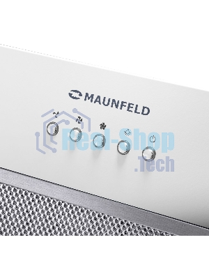 Вытяжка встраиваемая Maunfeld Trapeze 602M белый, 60 см, 1150 куб. м/ч, 54 дБ