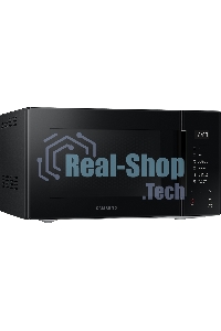 Микроволновая печь Samsung MG23T5018AK/BW черный, 23 л, 800 Вт, переключатели - сенсор