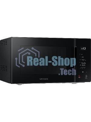 Микроволновая печь Samsung MG23T5018AK/BW черный, 23 л, 800 Вт, переключатели - сенсор