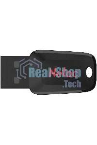 Флешка USB R/W Netac 128Gb U197 NT03U197N-128G-20BK USB 2.0 черный/красный