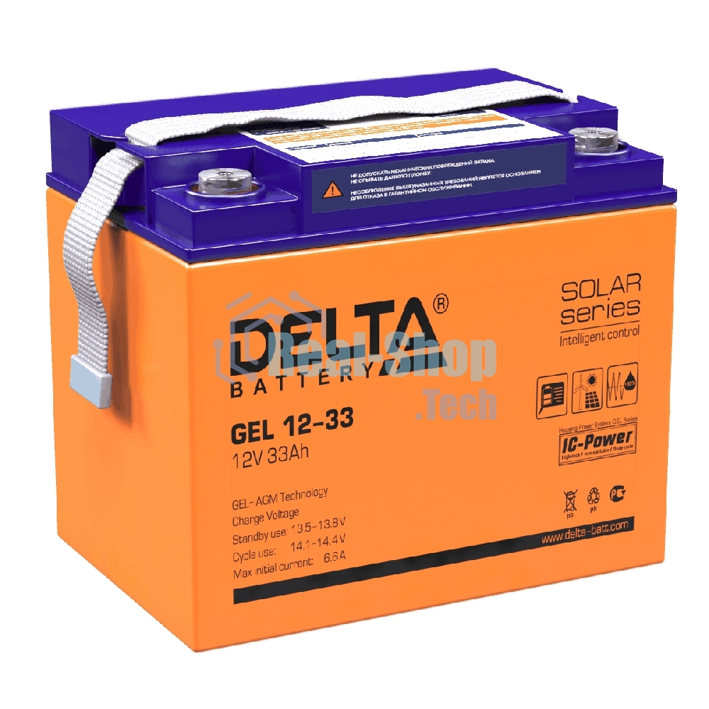Батарея для ИБП Delta GEL 12-33