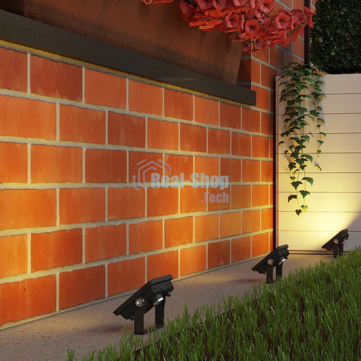 Прожектор светодиодный GAUSS 613527120 LED 20W 1300lm IP65 3000К черный 1/60