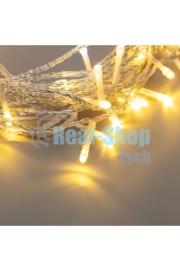 Гирлянда Neon-night Нить 20м, с эффектом мерцания, прозрачный провод, IP44, 230В, диоды ТЕПЛЫЕ БЕЛЫЕ, 150 LED