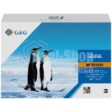 Картридж лазерный G&G GG-CF289X черный (10000стр.) для HP LJ M507/MFP M528