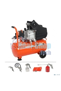 Компрессор PATRIOT EURO 24-240K + набор пневиоинструмента KIT 5В1.5кВт 220В 240л/мин 24л