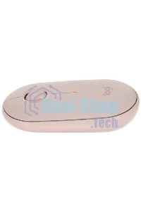 Мышь беспроводная Logitech Pebble M350 розовый, 1000 dpi, радиоканал, Bluetooth, USB, кнопки - 3