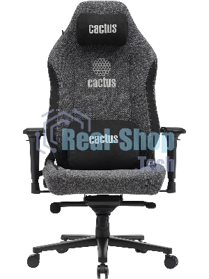 Кресло Cactus CS-CHR-MAG-GY серый, экокожа