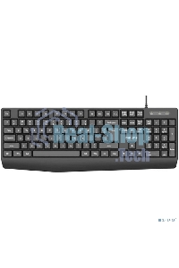 Проводная Клавиатура Philips SPK6237, USB 2.0 104 клав, высокие кн., русская заводская раскладка, черный