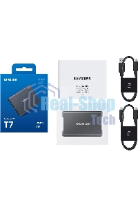 Внешний SSD Samsung T7 Shield, 4TB, USB 3.2 Gen 2 Type-C, R/W 1050/1000, черный