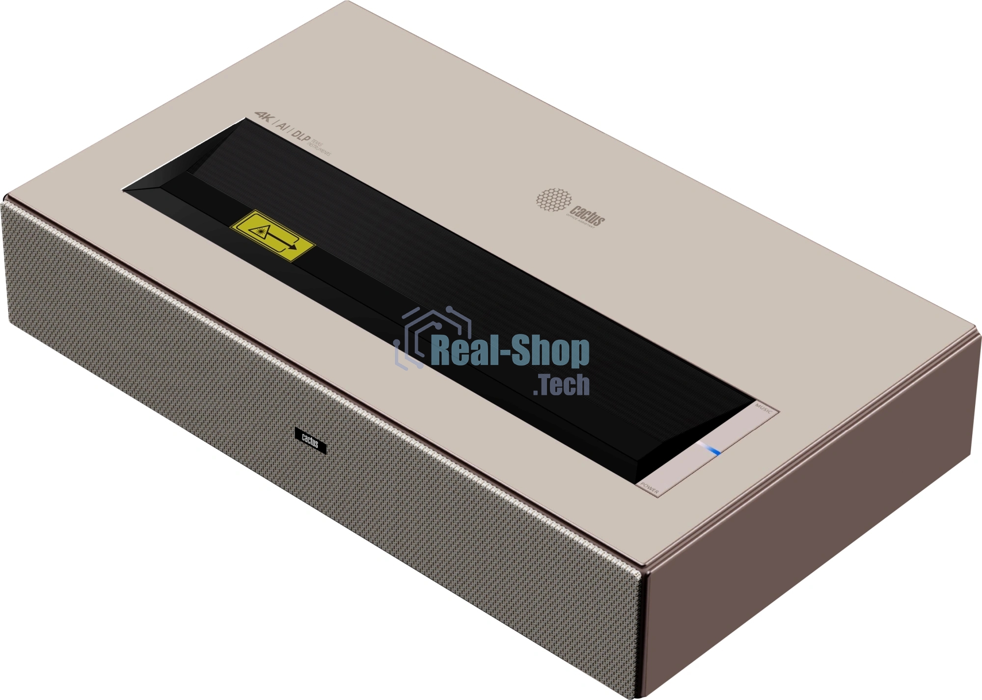 Проектор Cactus CS-U2.WT DLP 800Lm ANSI (1920x1080) 15000:1 ресурс лампы:50000часов 2xUSB typeA 2xHDMI 1.78кг